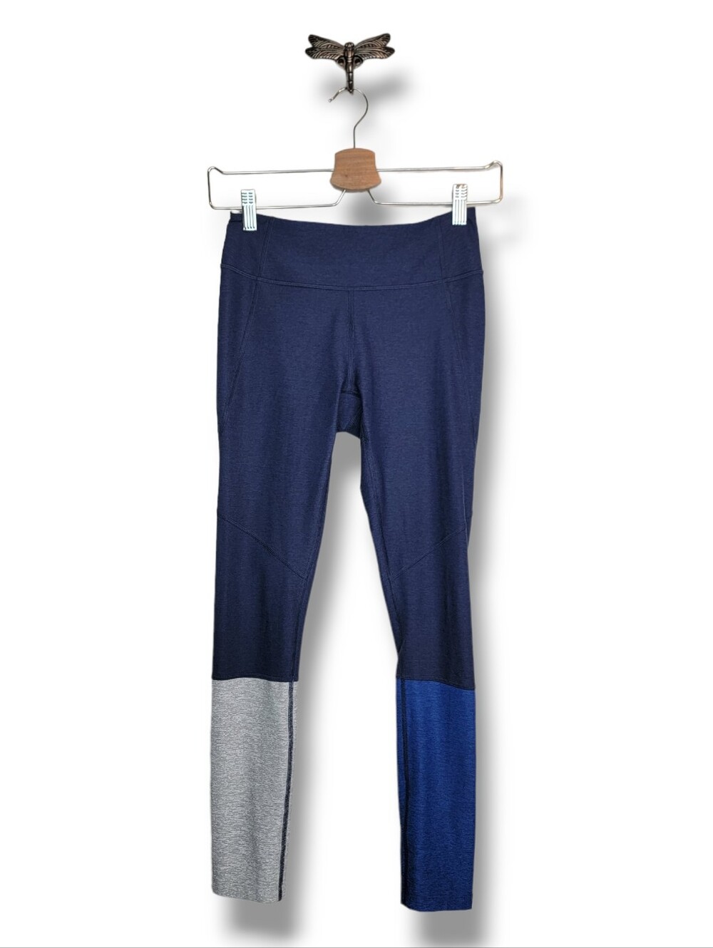 Outdoor Voices Tri Color Block Leggings XS, Color-Block Activewear